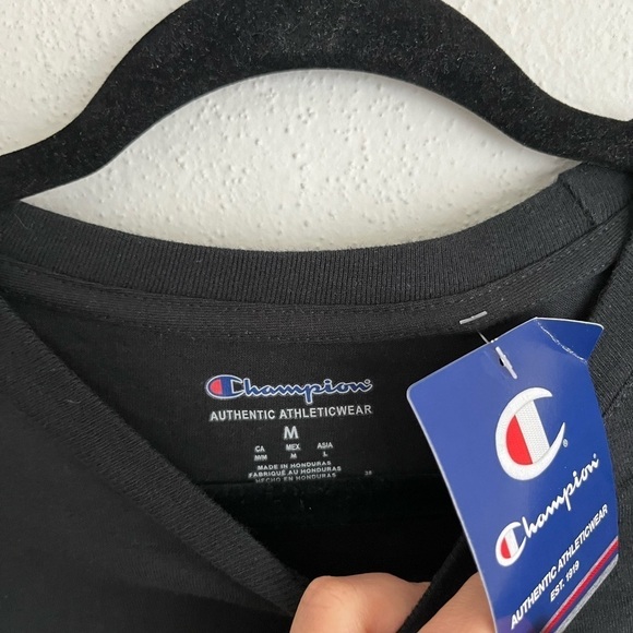 Champion Woman Black NCAA Georgia University Long Sleeve T-Shirt M - Picture 7 of 7